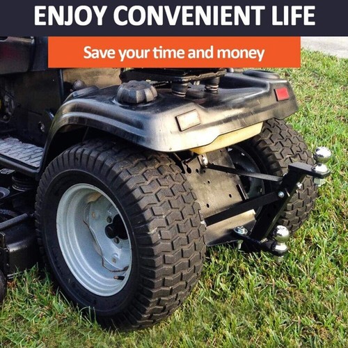 Lawn mower trailer - mower, towing